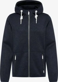ICEBOUND Fleece Jassen Fleece Jas Heren Marine / Blauw Gemêleerd