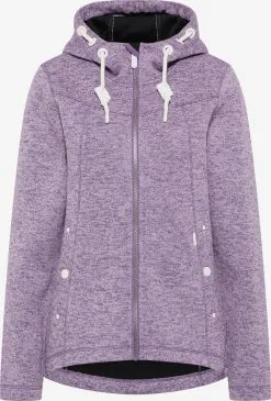 ICEBOUND Outdoor Jassen Fleece Jas Dames Lila Gemêleerd