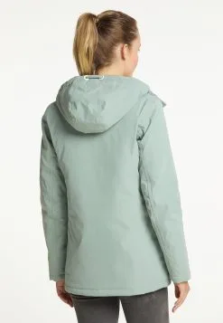 ICEBOUND Winterjassen Winterjas Dames Mintgroen -Icebound Winkel 2d7fd35a91da47ccc72abe60b1b66ebd