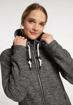 ICEBOUND Outdoor Jassen Fleece Jas Dames Grijs Gemêleerd -Icebound Winkel 314fab8cd20a8723e8d5cc322f56860b