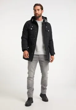 ICEBOUND Winterjassen Winterjas Heren Zwart -Icebound Winkel 32c56a573e0661b65ceddb770f109e2f