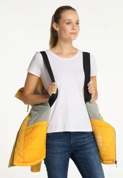 ICEBOUND Winterjassen Winterjas Dames Mosterd -Icebound Winkel 428ccb5a721887e9cab795d8a2f1e5d5