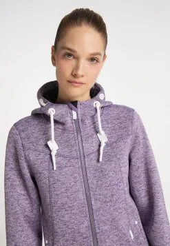 ICEBOUND Outdoor Jassen Fleece Jas Dames Lila Gemêleerd -Icebound Winkel 459e8575c258caa5a05c2624aaa023a7