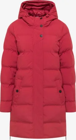 ICEBOUND Wintermantels Wintermantel Dames Robijnrood