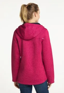 ICEBOUND Outdoor Jassen Fleece Jas Dames Donkerroze -Icebound Winkel 55c89837770f753930847f618fbb61b1