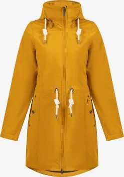 ICEBOUND Regenmantels Functionele Mantel Dames Mosterd