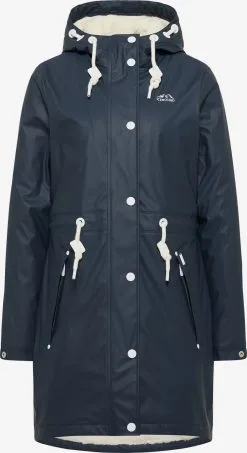 ICEBOUND Regenmantels Functionele Mantel Dames Navy