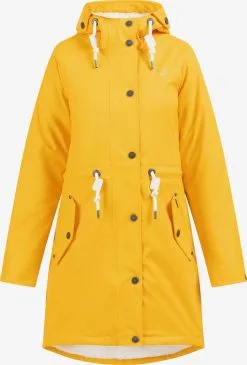 ICEBOUND Regenmantels Functionele Mantel Dames Geel