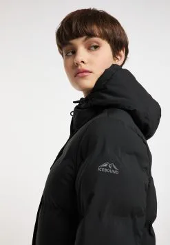 ICEBOUND Wintermantels Wintermantel Dames Zwart -Icebound Winkel 7d1f55e54730965b8fb435a01aaa6dd1