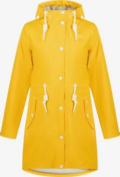 ICEBOUND Regenmantels Functionele Mantel Dames Donkergeel