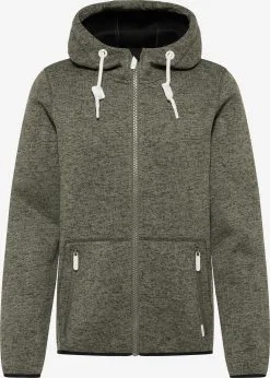 ICEBOUND Fleece Jassen Fleece Jas Heren Olijfgroen
