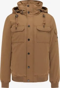 ICEBOUND Winterjassen Winterjas Heren Lichtbruin