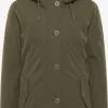 ICEBOUND Winterjassen Winterjas Dames Olijfgroen -Icebound Winkel 8e677c40d1fd6c30ff586e8e6b210bc8