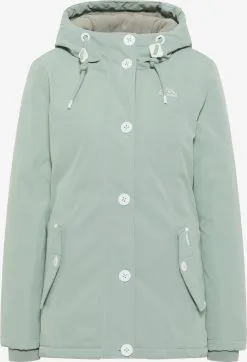 ICEBOUND Winterjassen Winterjas Dames Mintgroen