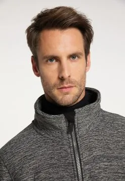 ICEBOUND Fleece Jassen Fleece Jas Heren Donkergrijs -Icebound Winkel 945117f697d1357bb9fafe7cbfdc5a97