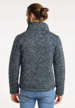 ICEBOUND Fleece Jassen Fleece Jas Heren Blauw Gemêleerd -Icebound Winkel 9a804ee3453f52ef691b139b30610e87
