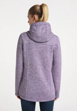ICEBOUND Outdoor Jassen Fleece Jas Dames Lila Gemêleerd -Icebound Winkel a083329a96f67917589ffcb90754f78a