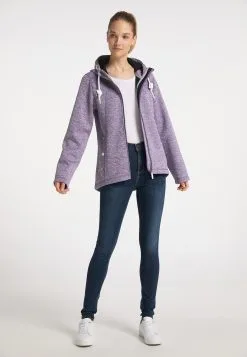 ICEBOUND Outdoor Jassen Fleece Jas Dames Lila Gemêleerd -Icebound Winkel a5ce0752dbd0ee99042f6c029925017f