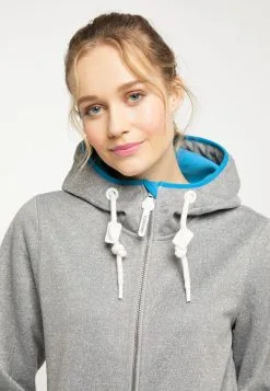 ICEBOUND Outdoor Jassen Fleece Jas Dames Grijs -Icebound Winkel a751e59fbd2f3a489b2c501be841ac08