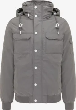 ICEBOUND Winterjassen Winterjas Heren Grijs Gemêleerd