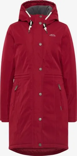 ICEBOUND Outdoor Jassen Functionele Jas Dames Bordeaux