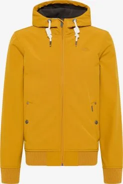 ICEBOUND Softshell Jassen Functionele Jas Heren Mosterd