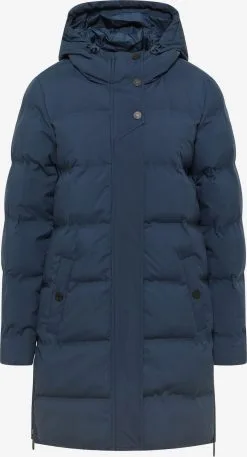 ICEBOUND Wintermantels Wintermantel Dames Ultramarine Blauw