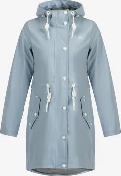 ICEBOUND Regenmantels Functionele Mantel Dames Lichtblauw