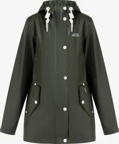 ICEBOUND Outdoor Jassen Functionele Jas Dames Donkergroen