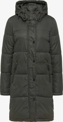 ICEBOUND Wintermantels Wintermantel Dames Donkergroen