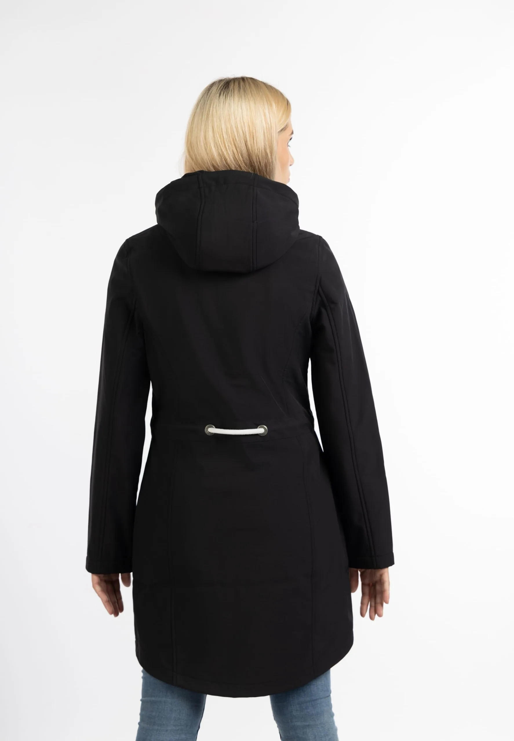 ICEBOUND Regenmantels Functionele Mantel Altiplano Dames Zwart 5 ICEBOUND Regenmantels Functionele Mantel Altiplano Dames Zwart - Afbeelding 3