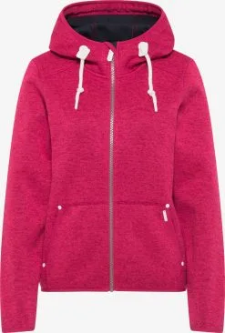 ICEBOUND Outdoor Jassen Fleece Jas Dames Pitaja Roze