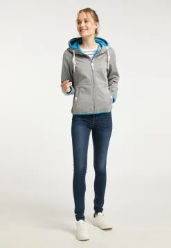 ICEBOUND Outdoor Jassen Fleece Jas Dames Grijs -Icebound Winkel edc3ee9a6d3cdf71b834b9527246b6b5