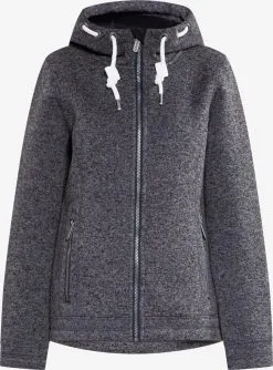 ICEBOUND Outdoor Jassen Fleece Jas Altiplano Dames Antraciet