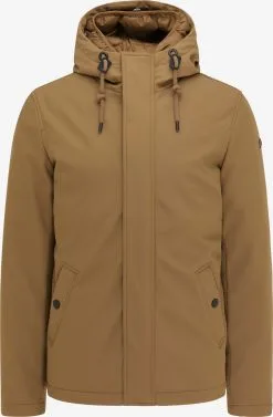 ICEBOUND Winterjassen Winterjas Heren Donkerbeige