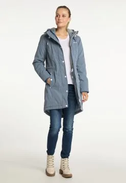 ICEBOUND Wintermantels Wintermantel Dames Lichtblauw -Icebound Winkel f6d1c718025f4663717e822c5d6662d8