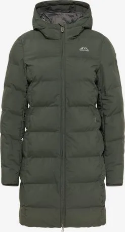 ICEBOUND Wintermantels Wintermantel Dames Olijfgroen